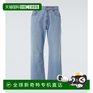 香港直邮潮奢 男士 1小时内可退 ERL 004151 Venice 直筒牛仔裤