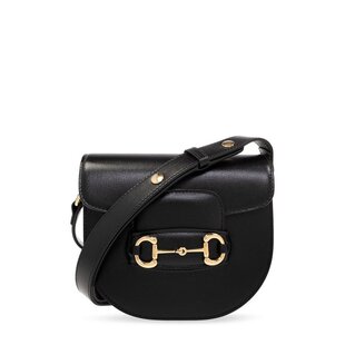 Gucci 古驰 女士 Horsebit 1955 迷你圆角单肩包 7601911AAQD