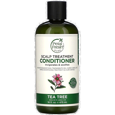 香港直邮Petal Fresh佩特斯头皮护发素茶树成分舒缓475ml正品护理