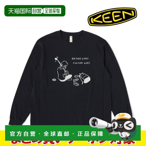 日本直邮KEEN US4 Harvest Sunshine 长袖T恤 1029993男女