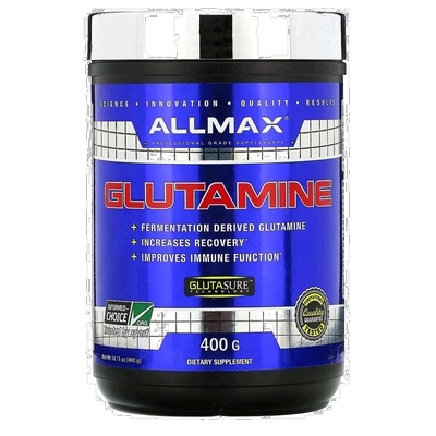 香港直发AllMax Nutrition冲剂全微粉化谷氨酰胺健身400g大豆