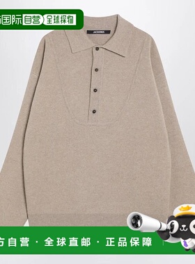 香港直邮JACQUEMUS 男士羊绒针织衫 25HSWM00609AK00276RJACQM150