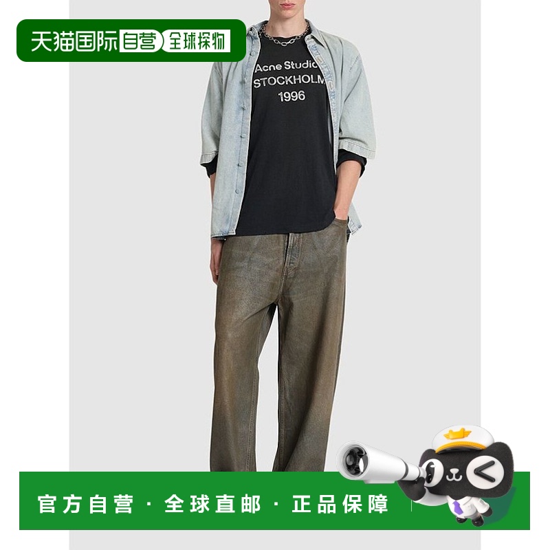 香港直邮潮奢 Acne Studios 艾克妮 男士 Edden 1996长袖T恤纯棉