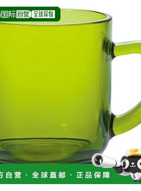 【日本直邮】ADERIA 玻璃杯 绿色 290ml 庄内工艺 冰镇杯 日本制