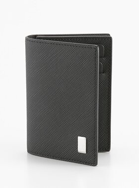 日本直邮Dunhill PLAIN 黑色名片夹 22R2P11PS001R