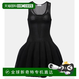 003774丝绸 香港直邮Alaia 女士 Crinoline 针织迷你连衣裙