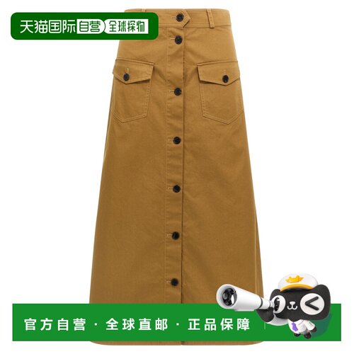 1h可退 香港直邮SAINT LAURENT 女士半身裙 817344Y04VY2100 SS20