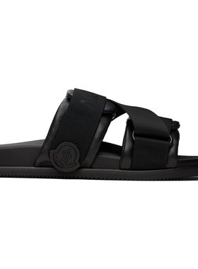 Moncler 盟可睐 男士 黑色 Mon Summer 凉鞋 K109A4L00010M5027