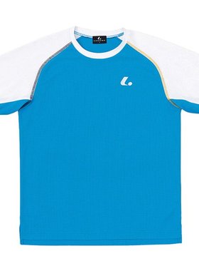 日本直邮LUCENT Uni Game 衬衫无领蓝色网球 XLH3027 短袖