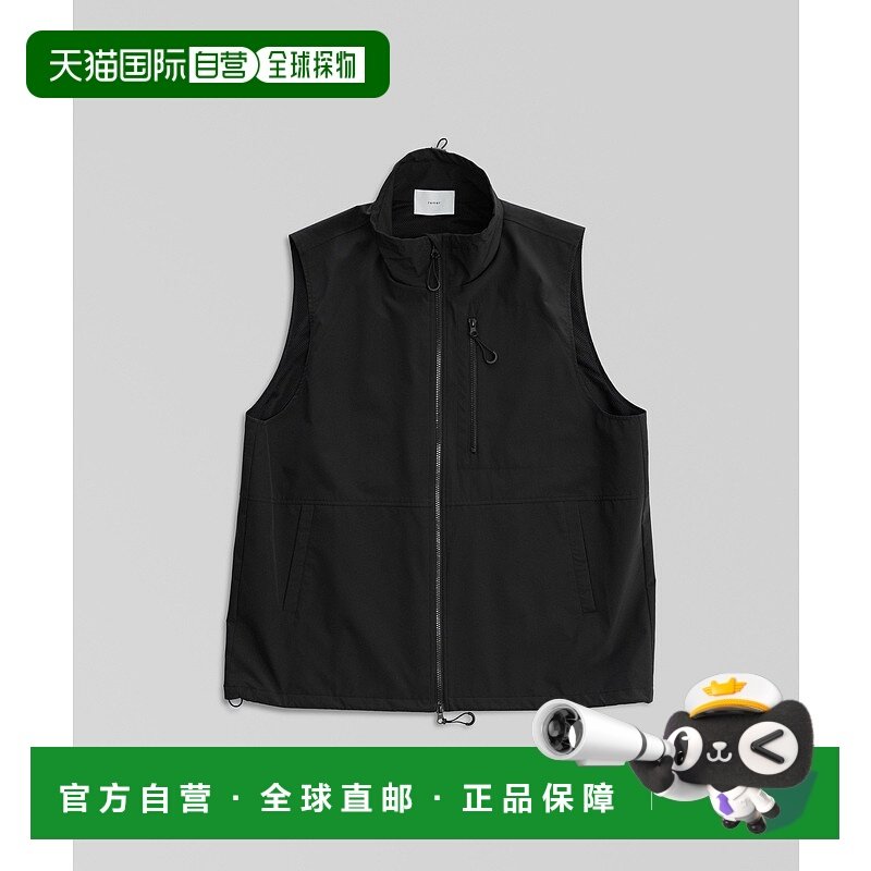 1h可退 日本直邮remer 男士防风透气休闲高领背心  RR00000035新