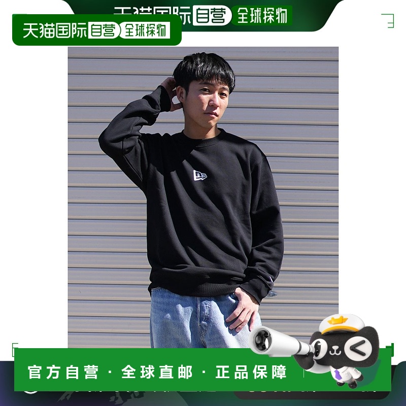 日本直邮New Era SWEAT CREW NECK FLAG LOGOMINI 里毛 圆领运动