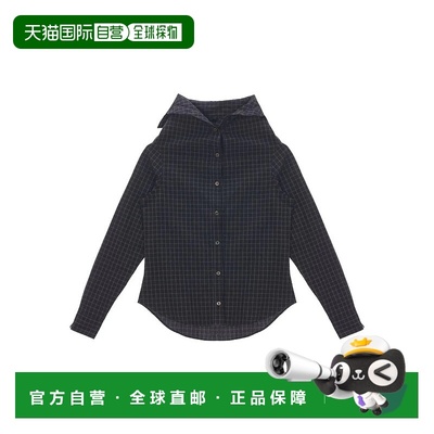 香港直邮OUR LEGACY 女士衬衫 W4252KB64485BLACKFAUXLUMBERJACKC