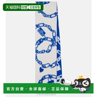 女士 1h可退 艾克妮 Studios 羊毛羊驼毛混纺提花围 香港直邮Acne