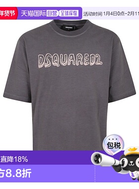香港直邮Dsquared2 二次方 男士 短袖T恤 S71GD1554D20035