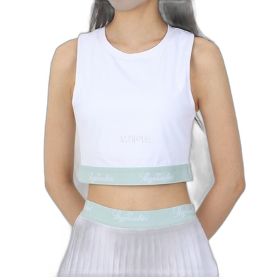 韩国直邮Sergio Tacchini ZAMBRINI 女士运动背心 聚酰胺混纺 宽