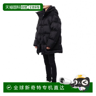 韩国直邮BURBERRY 博柏利女士外套连帽徽标时尚 休闲保暖女装 上装
