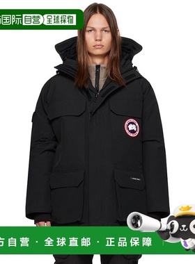 香港直邮Canada Goose 加拿大鹅 男士 黑色 Expedition 羽绒大衣