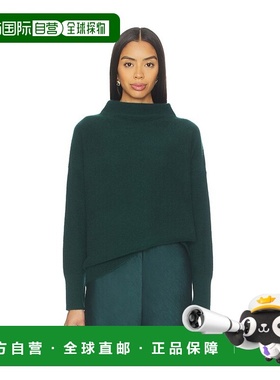 1h可退 香港直邮VINCE 女士 Boiled 漏斗领套头衫上衣 VS87978597