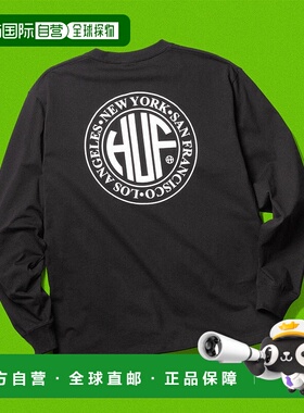 1h可退 日本直邮HUF 男女同款重磅长袖T恤 25S_TS80221