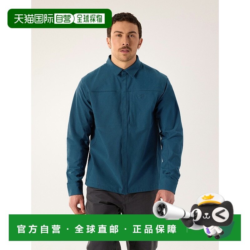 欧洲直邮Arc'teryx 始祖鸟 CRONIN COTTON外套式衬衫 男装防水