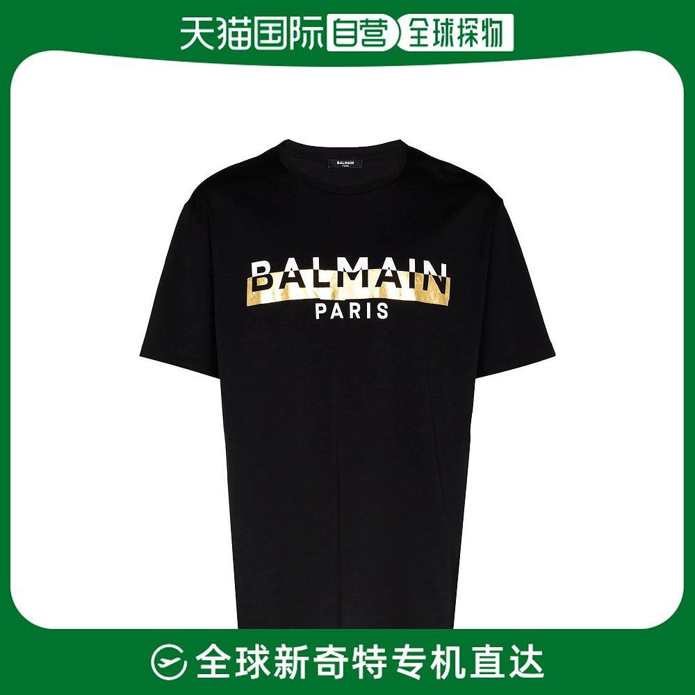 香港直邮BALMAIN 其他黑色男士T恤 1XH0EG010BB59-EDC