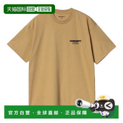 日本直邮Carhartt WIP SS24 S/S Ducks T-Shirt 宽松鸭子印花圆领