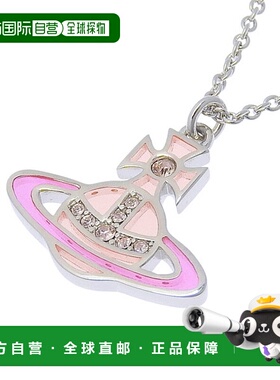 日本直邮Vivienne Westwood 女士项链 银色 x 粉色 CONCETTA BR