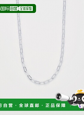 日潮直邮agete阿卡朵925银链条项链 简约百搭素链锁骨链吊坠