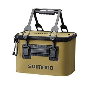 日本直邮禧玛诺多功能提拉诱饵箱垂钓箱黄褐色33cm