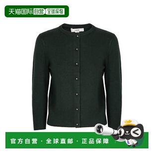 1h可退 香港直邮VINCE 女士 紐扣開襟針織衫 V139179763 green绿