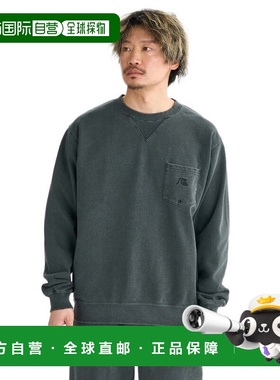 日本直邮Quiksilver PG DNA 圆领男士运动卫衣 25FWQPO254012 黑