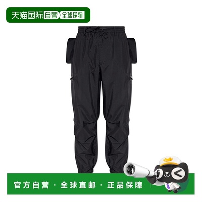 香港直邮Y-3 男士休闲裤 JX48180BLACK AW2025 黑色 Trousers wit