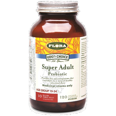 加拿大直邮Flora 级成人益生菌 100 亿个活细胞（120 粒 V 粒）