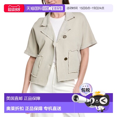 自营XCVI Kennison Capelet - White 外套美国直发奥莱