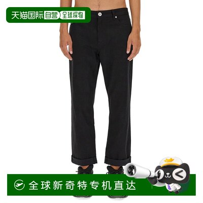 香港直邮BALMAIN男士牛仔裤BH0MI044DD76EHV-4新款