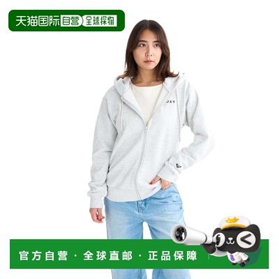 日本直邮ROXY HISTORICAL LOGO拉链连帽卫衣 25FWRZP254027HER