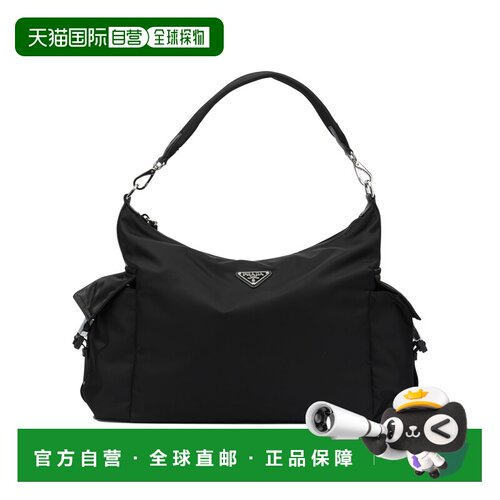 香港直邮PRADA 男士单肩包 2VH2042DW3F0002VOOO SS2026 黑色