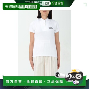 1h可退 香港直邮MAISON KITSUNE 女士 短袖Polo衫 MW00201KJ7010