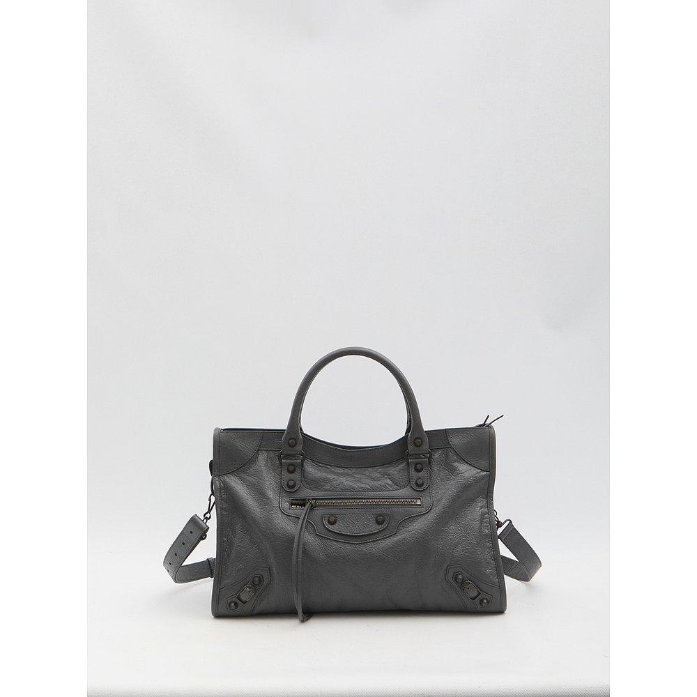 BALENCIAGA 女士手提包 8230582ABEK1251 SS2025 灰色