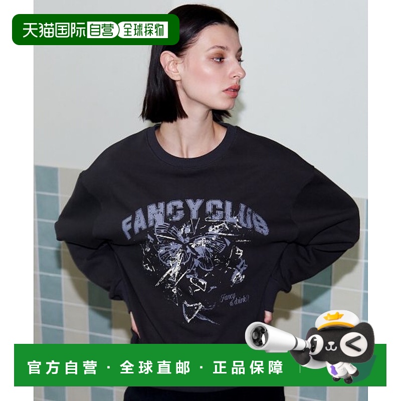 韩国直邮NASTY FANCY CLUB街头辣妹潮牌酷帅休闲时尚新款卫衣F22Z