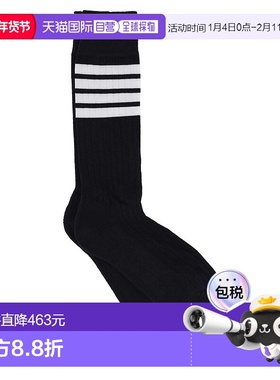 香港直邮THOM BROWNE 男士袜子 MAS095A01690415 AW2025 蓝色