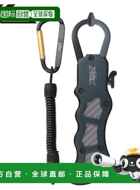 日本直邮XOOX Expert Fish Grip Handy Gunmetal x 黑色