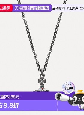 1h可退 欧洲直邮VIVIENNE WESTWOOD西太后立体土星星球吊坠项链小