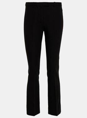 潮奢 MaxMara 麦斯玛拉 女士 Fatina 中腰七分裤 001380