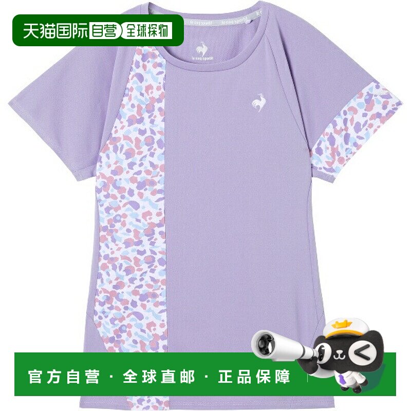 日本直邮Le coq sportif Aile forme 图案运动衫男士网球运动衫短