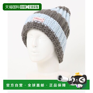 日本直邮WEGO 饰 女装 丝带装 MO25AW1 宽松半边条纹针织帽 1h可退