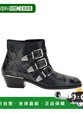 1h可退 香港直邮Chloe Susanna 短靴 CH26S134WF