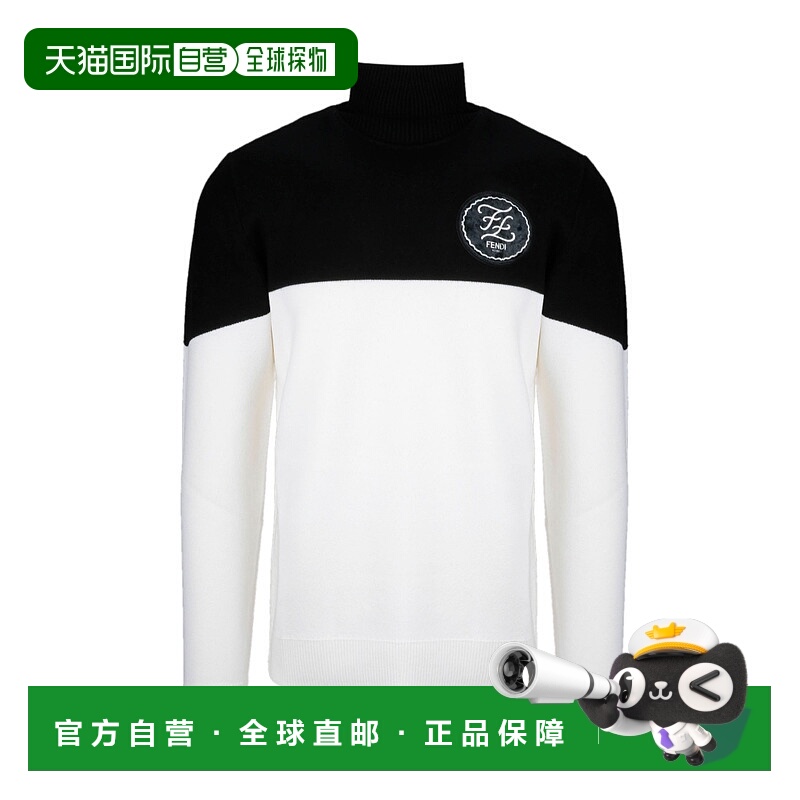 1h可退 香港直邮FENDI 男士针织衫 FAE535A9QVF10B2 SS2020 白色