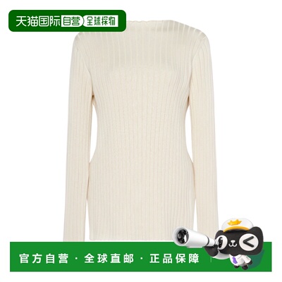 1h可退 香港直邮THE ROW 女士针织衫 6900Y543LAT SS2023 白色 长