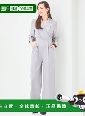 日本直邮日本直邮DRESS+ dsj0049 连体裤裙雪纺面料尺码 S-M适合